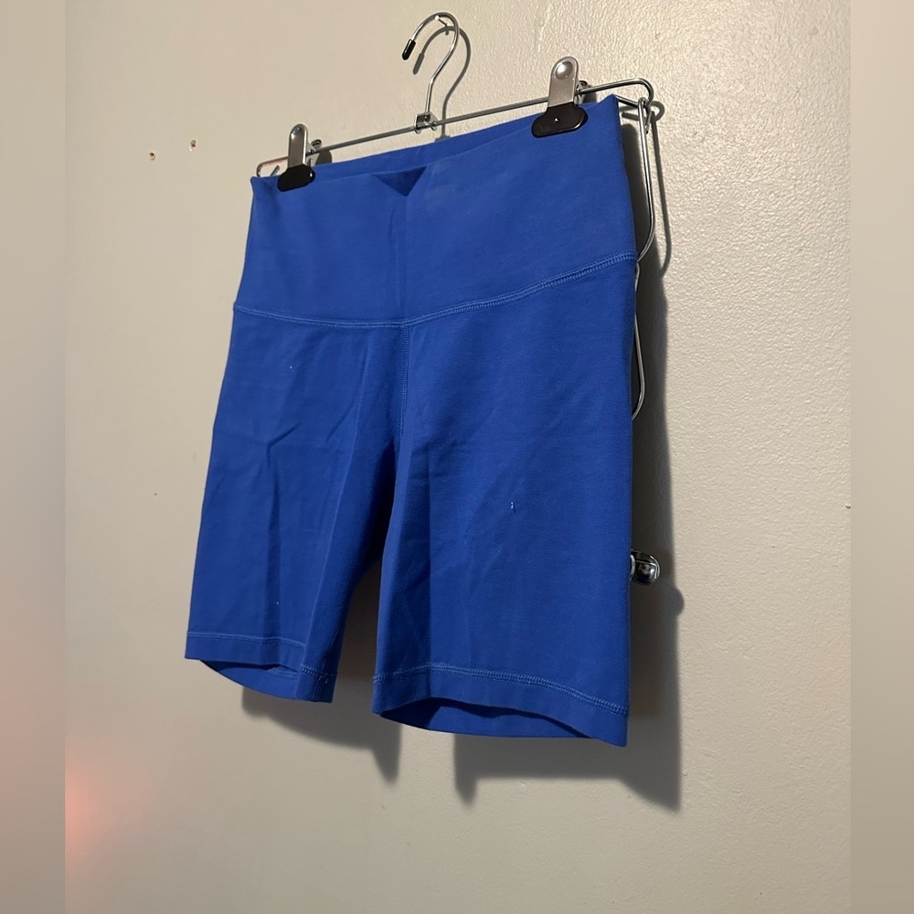TNA cheeky high rise shorts size S cobalt blue - Picture 4 of 11